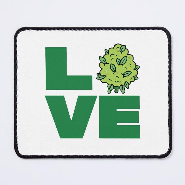 Item preview, Love Weed – Fun Cannabis-Themed Design for Stoners designed and sold by Cannaxes Studio.