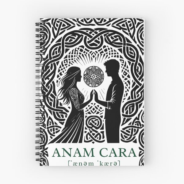 Item preview, Celtic Anam Cara Soulmate Design - Handfasting Love Art designed and sold by Tommy Studio.