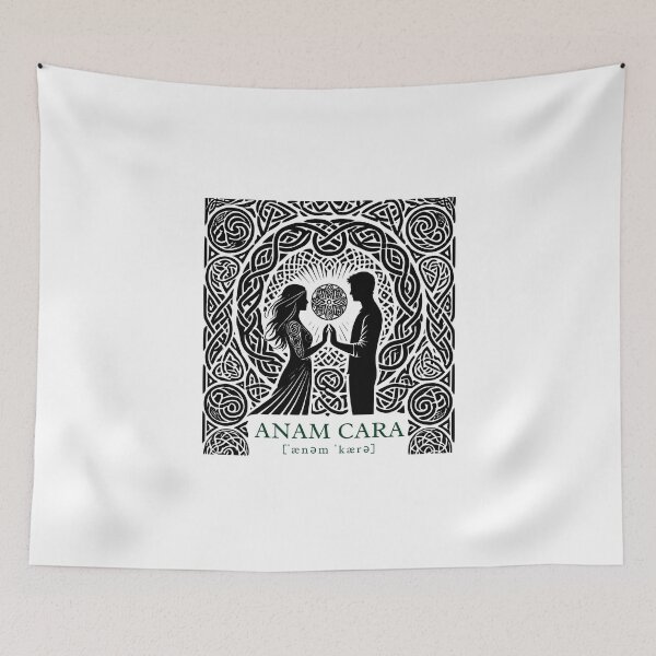 Item preview, Celtic Anam Cara Soulmate Design - Handfasting Love Art designed and sold by Tommy Studio.