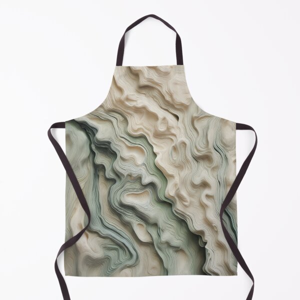 Item preview, Layered Terrain: Organic Flow and Depth designed and sold by ArtArchive-KK.