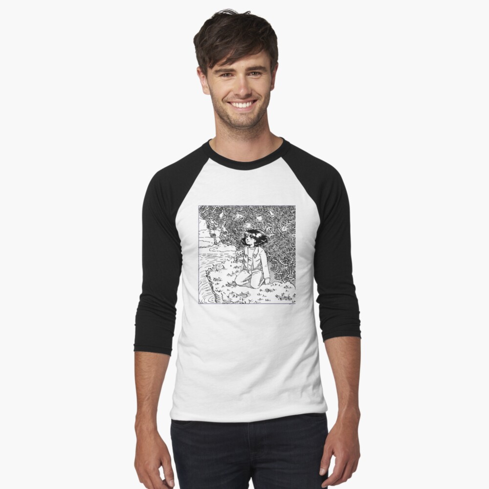 Item preview, Baseball ¾ Sleeve T-Shirt designed and sold by treehugerplease.