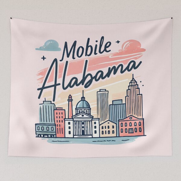 Item preview, Mobile Alabama designed and sold by HowToCanadian.