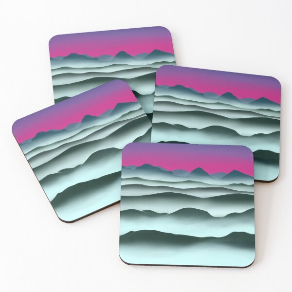 Item preview, Misty mountains sunrise designed and sold by Haleeva.