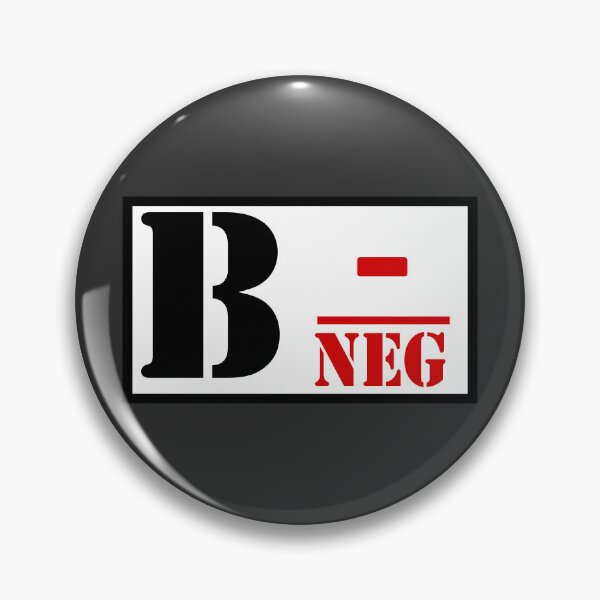 Item preview, Blood Type B Negative Tag designed and sold by Cestus.