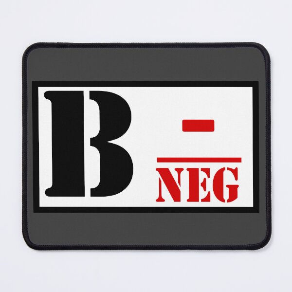 Item preview, Blood Type B Negative Tag designed and sold by Cestus.