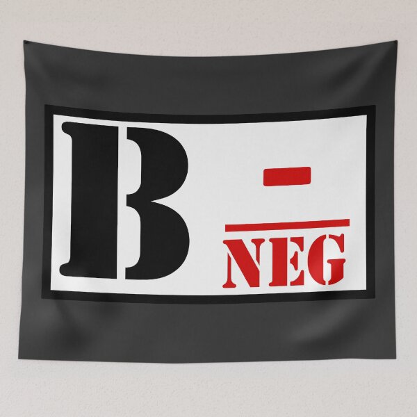 Item preview, Blood Type B Negative Tag designed and sold by Cestus.
