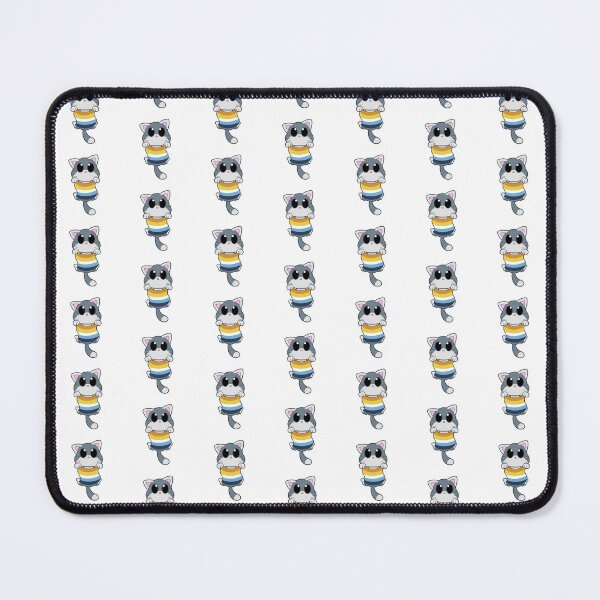 Item preview, Cat with aroace flag designed and sold by LCrafty7.