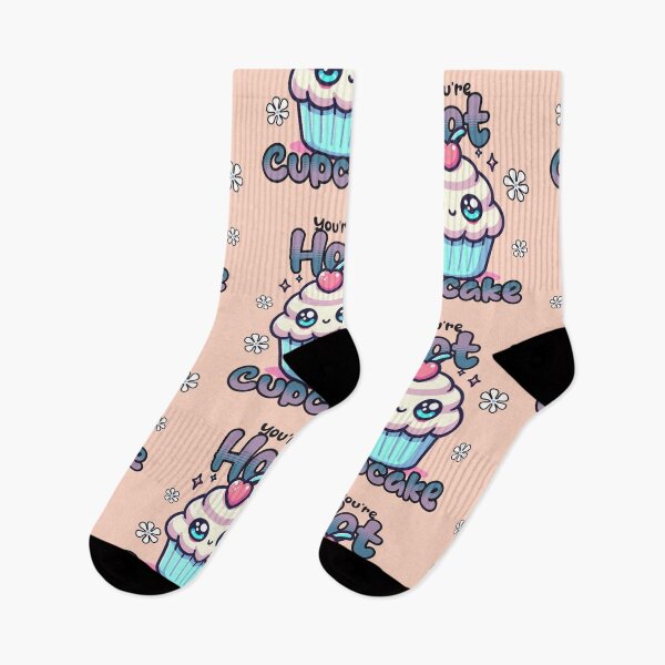 Artikelvorschau, Du bist heiß, Cupcake entworfen und verkauft von Tee-Craftify.