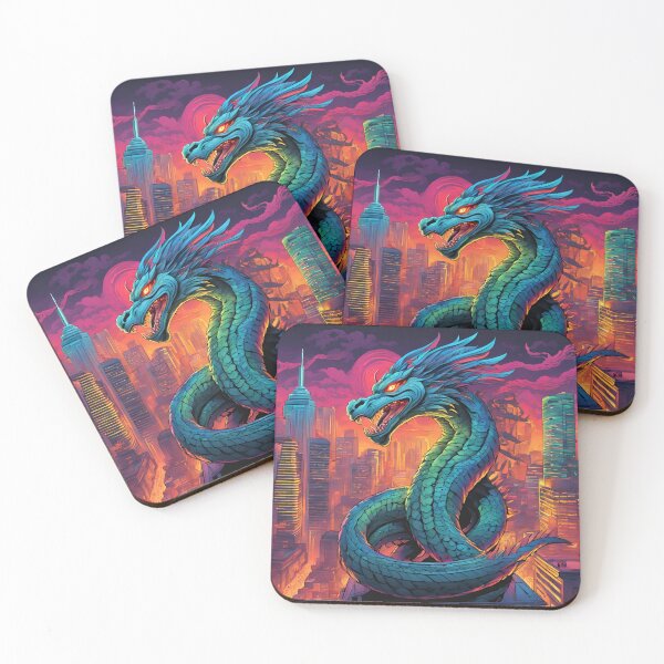 Item preview, The Azure Serpent designed and sold by  Max's Animal Artistry.