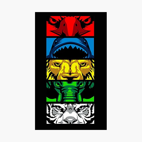 Artikel-Vorschau von Zyuoh Tiere, designt und verkauft von JandGDesigns.
