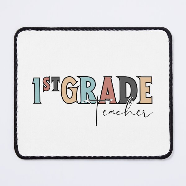 Item preview, first grade teacher design designed and sold by Tuff-stuff-tees.