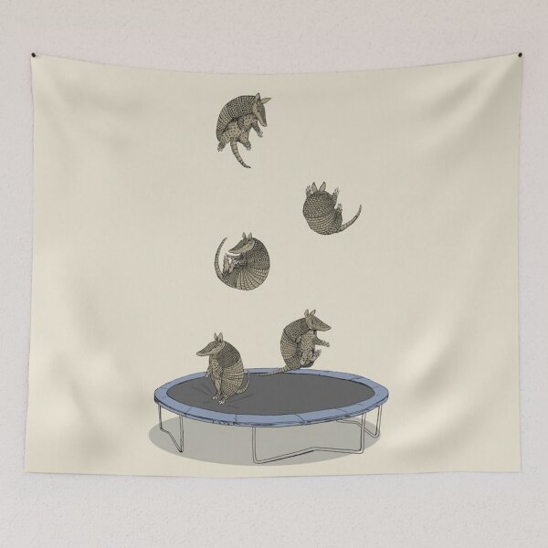 Item preview, Tatu Mulita on a trampoline designed and sold by PatronesKawai.