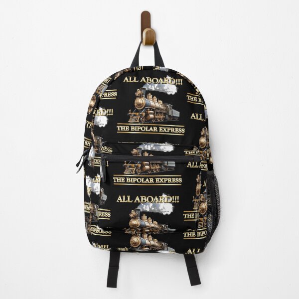 Item preview, All Aboard the BIPOLAR EXPRESS designed and sold by SwearingKids.