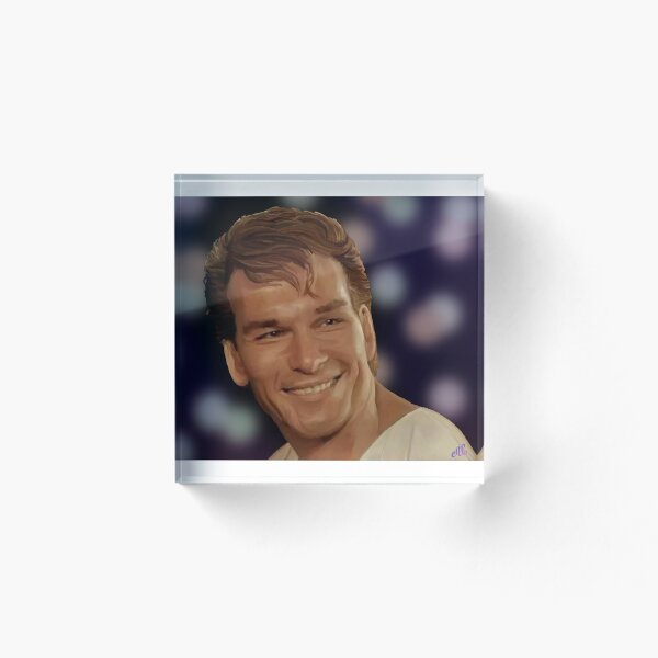 Item preview, Patrick Swayze Magical Realism Portrait designed and sold by Nicolette Olivier.
