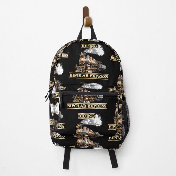 Item preview, Riding the BIPOLAR EXPRESS designed and sold by SwearingKids.