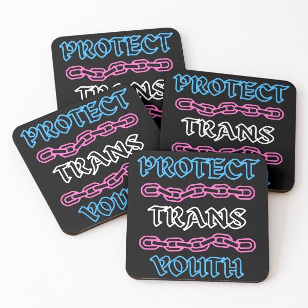 Item preview, Protect trans youth designed and sold by PsychoZombiePinUp.