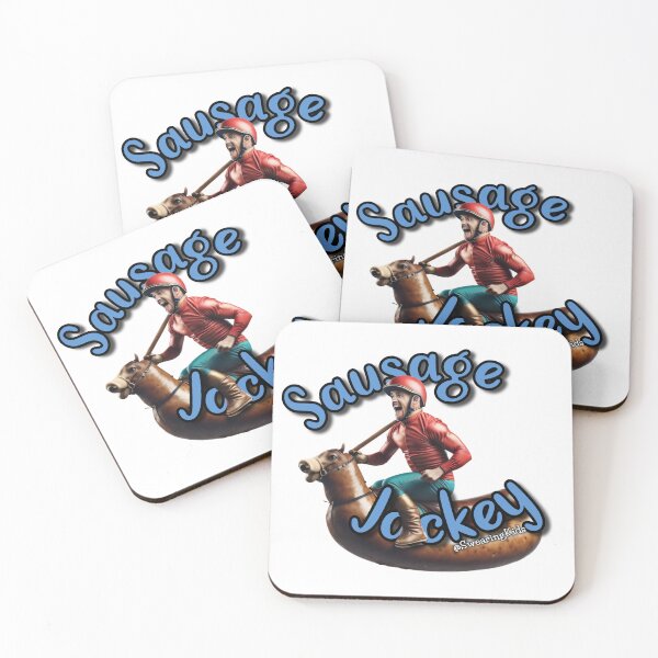 Item preview, Sausage Jockey designed and sold by SwearingKids.
