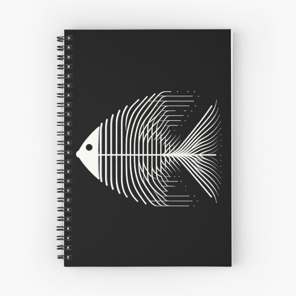 Item preview, High, Classic, Abstract Fishbone, Black Background, Big Pattern designed and sold by GaborSkeleton.