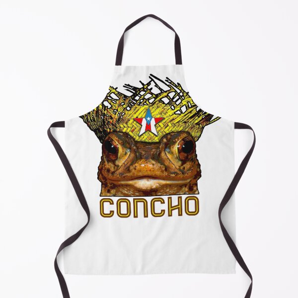 Item preview, Puerto Rican Concho Frog with Pava Hat & Boricua Flag designed and sold by SoLunAgua ..