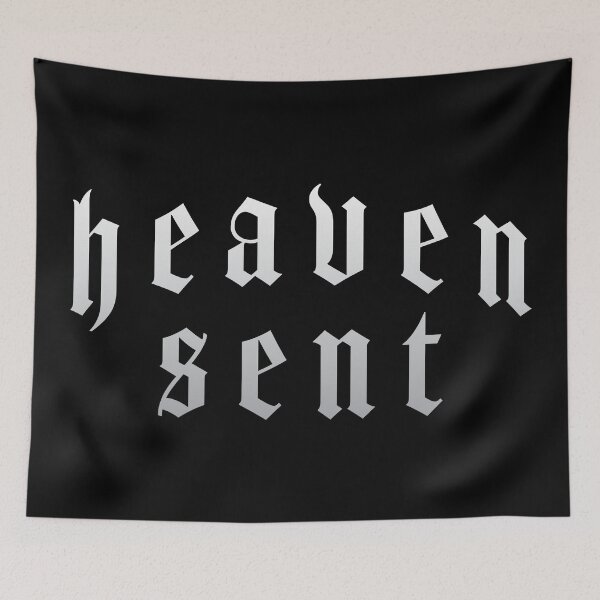 Item preview, Heaven Sent Gothic Style Typography Design designed and sold by thegoodwordsco.
