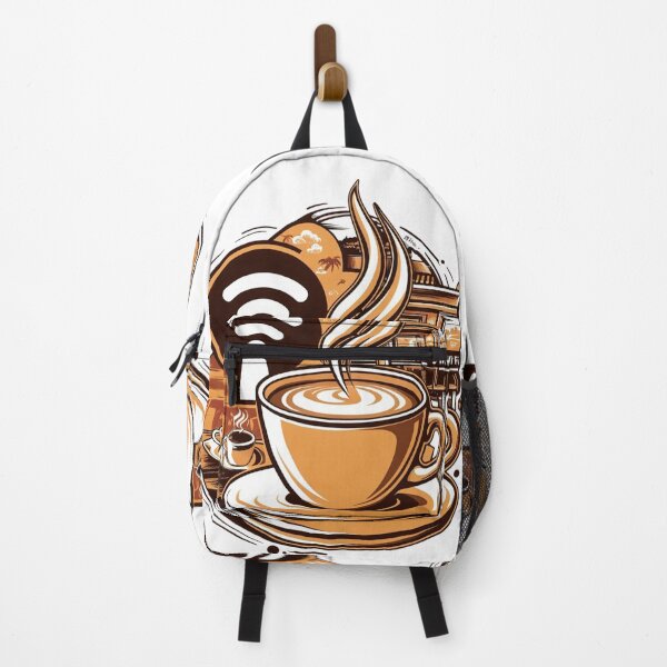 Item preview, Coffee, WiFi, and Chill: Your Ultimate Cafe Vibes Design designed and sold by RvinJo8.