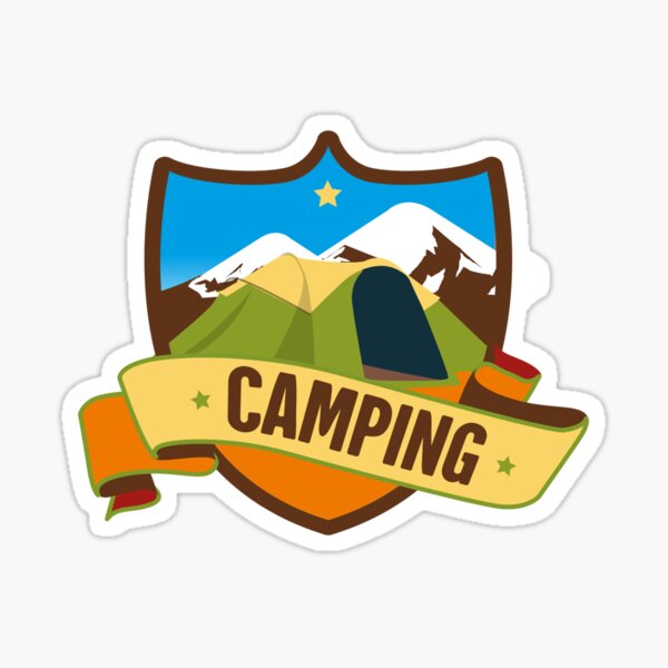 Love Camping Sticker