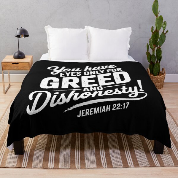 Item preview, You only have eyes for greed and dishonesty designed and sold by ChristianLife.