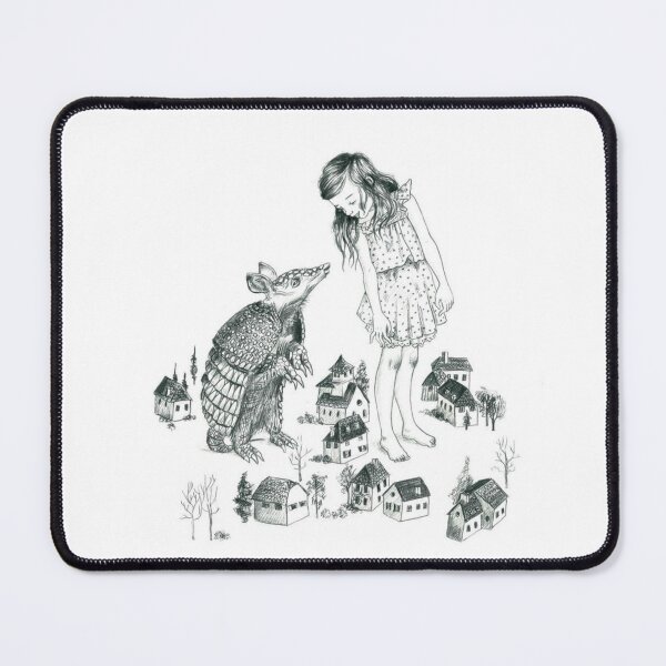Item preview, The Girl and the Tatu Mulita designed and sold by PatronesKawai.