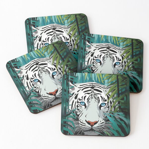 Item preview, White tiger designed and sold by mi-kam.