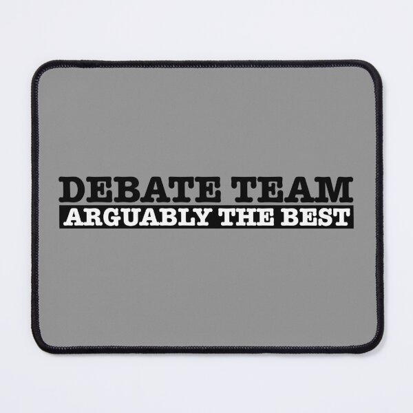 Item preview, Debate team designed and sold by FrictionMaxxing.