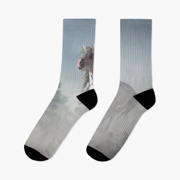 Item preview, White War Horse of the Morning Mists designed and sold by Daniel Eskridge.