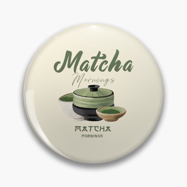 Item preview, Matcha Mornings  designed and sold by Baka Collective.