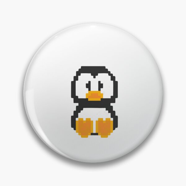 Item preview, Adorable Penguin Pixel Art Design Illustration designed and sold by K1llexx.