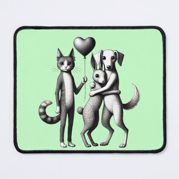 Item preview, Three’s Company: A Heartfelt Trio designed and sold by TSQ.