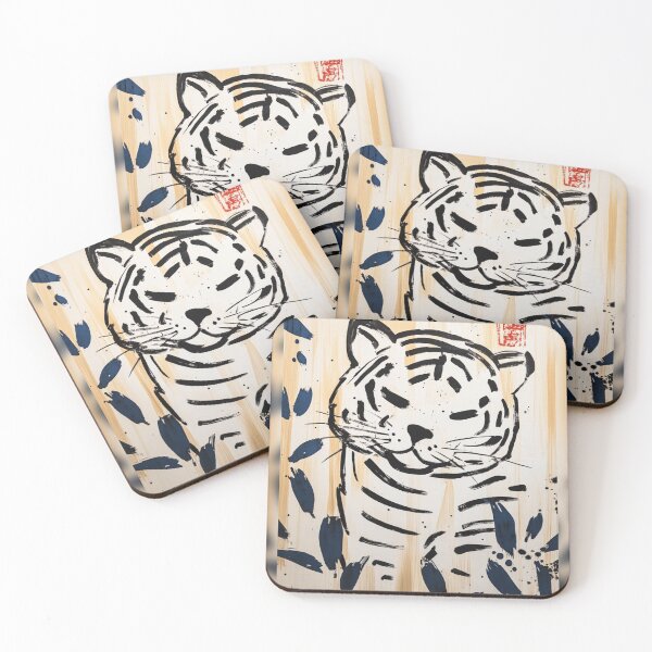 Item preview, White tiger designed and sold by mi-kam.