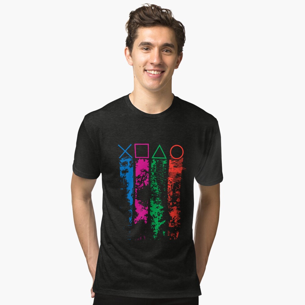 Vista previa del artículo con la obra «Camiseta de tejido mixto», diseñado y vendido por MOBI-CASE.