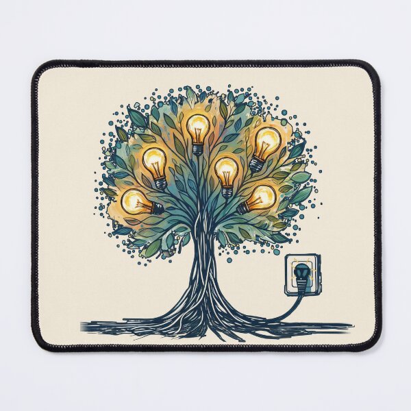 Item preview, Tree of Light: Plugged-In Creativity designed and sold by Slick-Waffles.