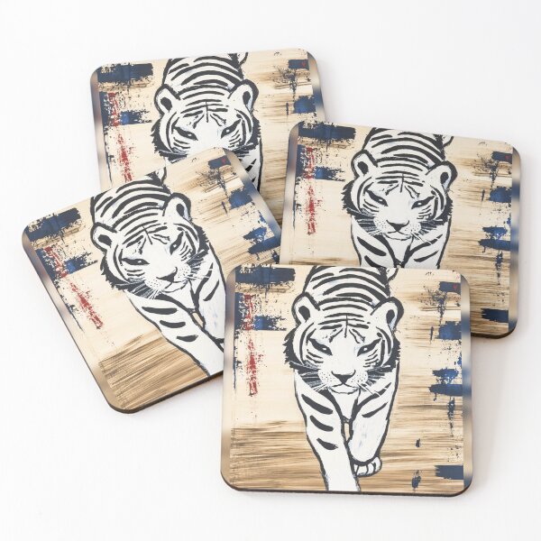 Item preview, White tiger designed and sold by mi-kam.
