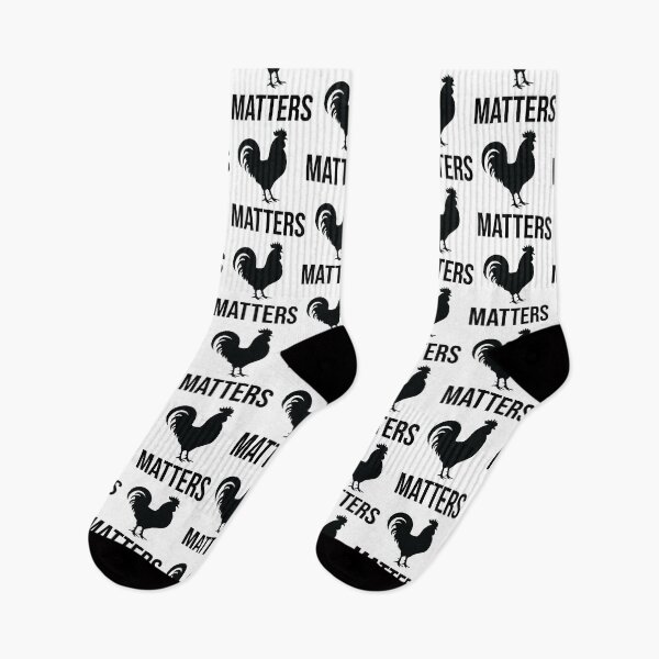 Item preview, BBC Matters - Funny and Humorous Rooster Design designed and sold by Cannaxes Studio.