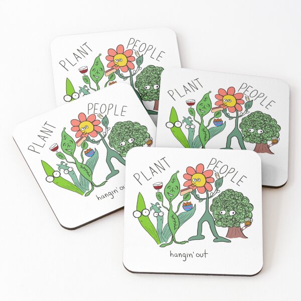 Aperçu de l'œuvre Les gens des plantes, en train de traîner créée et vendue par Unhinged Goods.