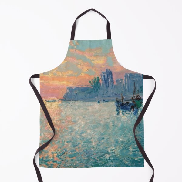 Item preview, Radiant Sunrise Over French Seaside – Coastal Charm Art by Carraann designed and sold by CARRAANN.