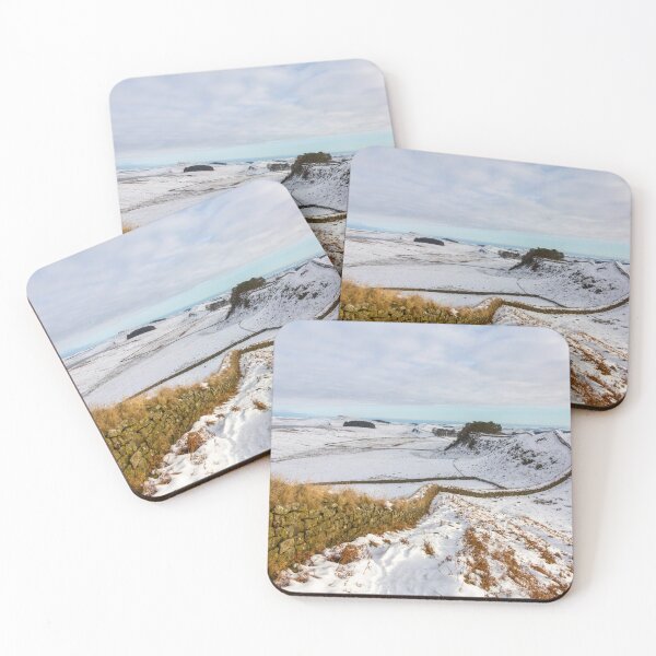 Item preview, Snow day, Hadrian's Wall, Northumberland designed and sold by AnitaNicholson.