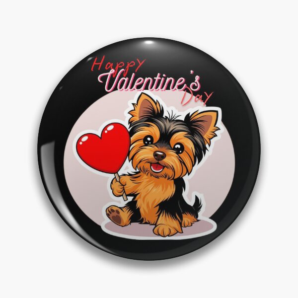Item preview, My Heart Lolly Valentines Day Valentine's Day Cut Dog designed and sold by Design_Your_Day.