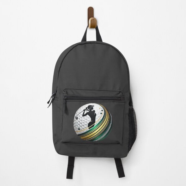 Item preview, Stylish Female Golf Swing Silhouette Design designed and sold by PawtopiaDesigns.