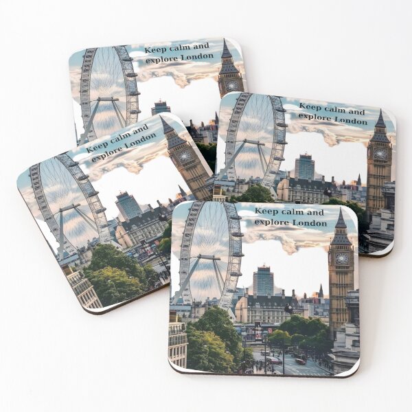 Item preview, Keep calm and explore London designed and sold by Art-fashiontop.