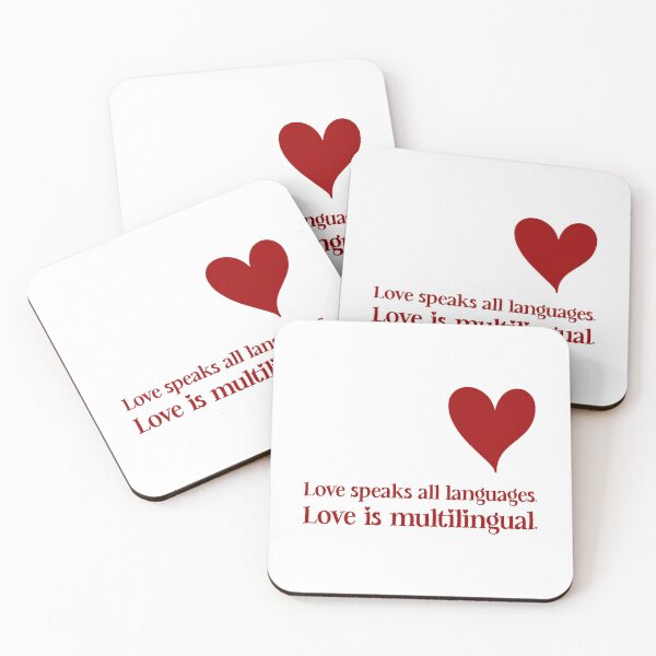 Item preview, Love Speaks All Languages, Unique designed and sold by villacreativa.