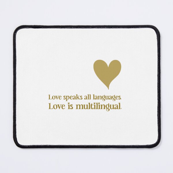 Item preview, Love Speaks All Languages, Unique designed and sold by villacreativa.
