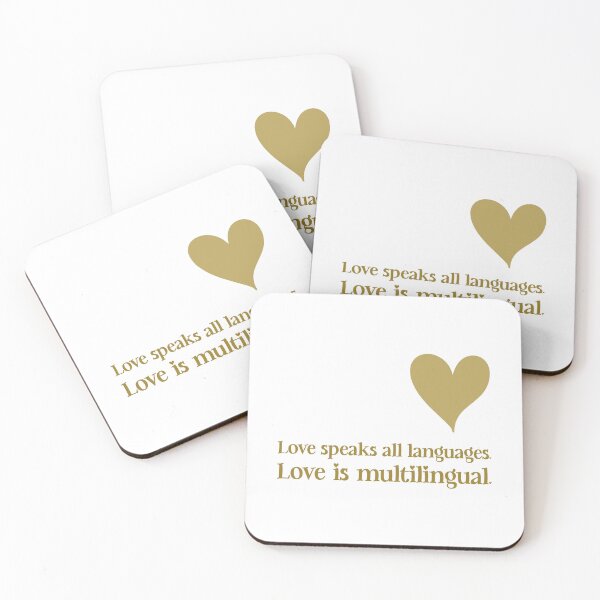Item preview, Love Speaks All Languages, Unique designed and sold by villacreativa.