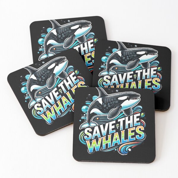 Item preview, Save the Whales - Killer Whale Inspired Design designed and sold by SandbarTees.