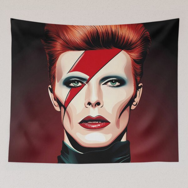 Artikelvorschau, David Bowie entworfen und verkauft von thetshirtstore.
